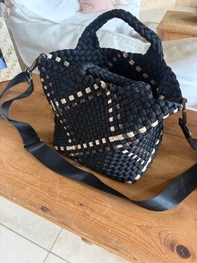 Naghedi St Barths small tote with Crossbody Strap